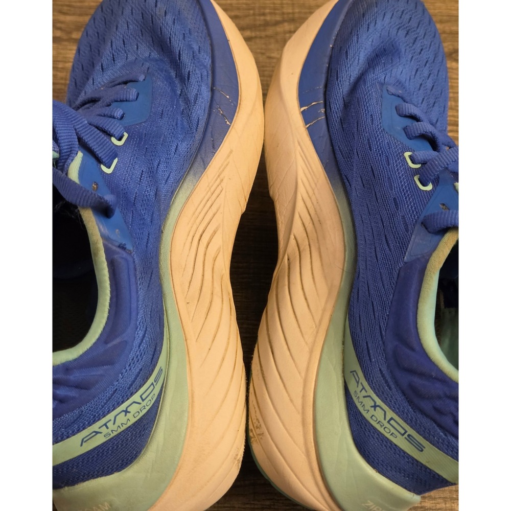 Topo Atmos Running Shoes Sneakers Womens Size 6.5 Blue Aqua - Picture 5 of 11